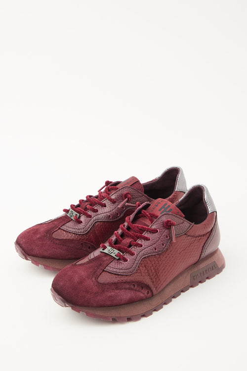Hispanitas X Tre Emme Sneaker Bordeaux Donna - 2