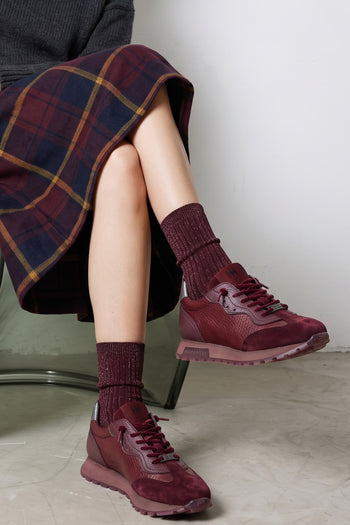 Hispanitas X Tre Emme Sneaker Bordeaux Donna - 10