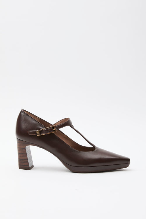 Hispanitas X Tre Emme Mary Jane Espresso Donna - 1
