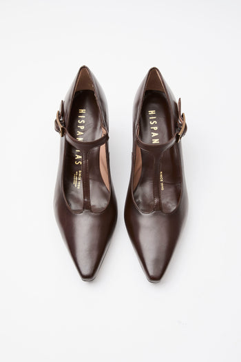 Hispanitas X Tre Emme Mary Jane Espresso Donna - 3