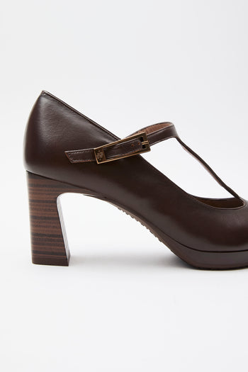 Hispanitas X Tre Emme Mary Jane Espresso Donna - 4