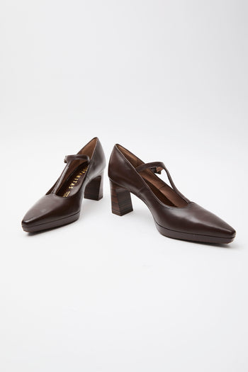Hispanitas X Tre Emme Mary Jane Espresso Donna - 6