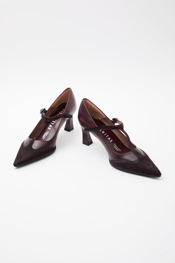 Hispanitas X Tre Emme Mary Jane Bordeaux Donna - 7