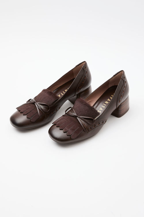 Hispanitas X Tre Emme Mocassino Espresso Donna - 2