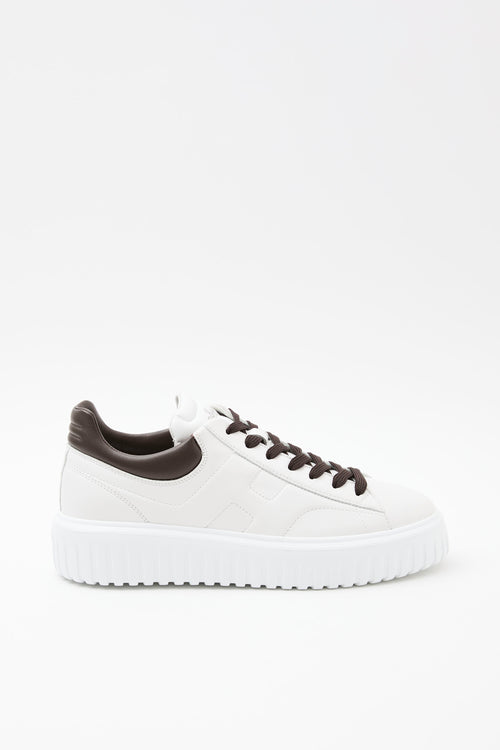 Hogan Sneaker Bianco/t.moro Uomo - 1