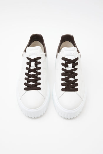 Hogan Sneaker Bianco/t.moro Uomo - 3