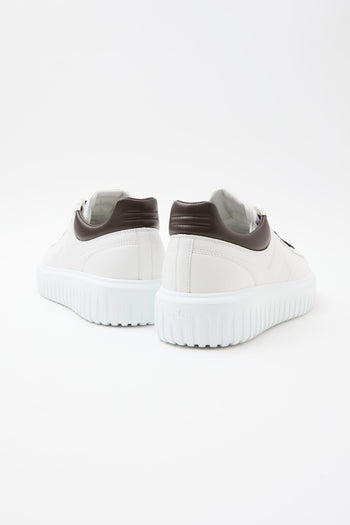 Hogan Sneaker Bianco/t.moro Uomo - 7