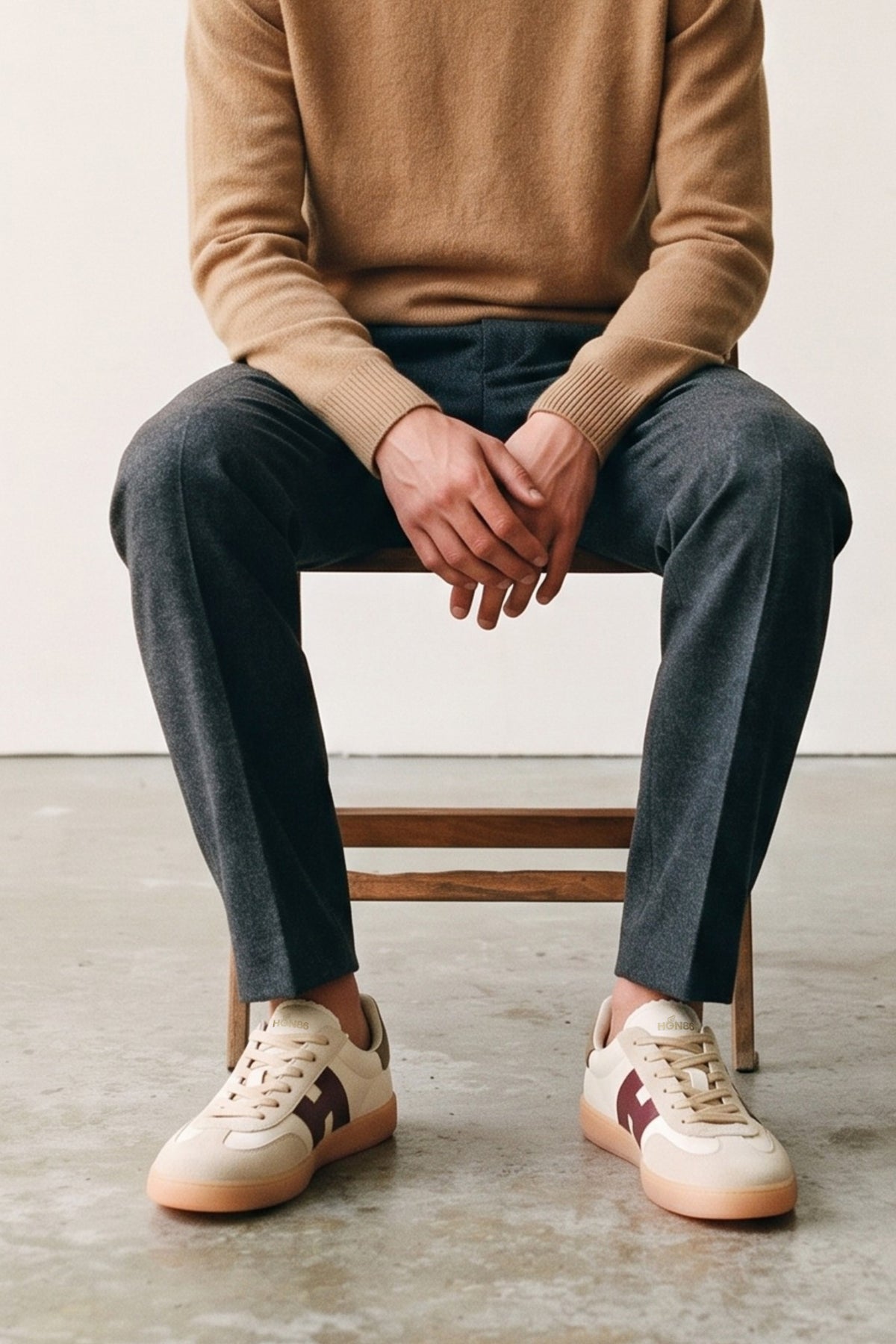Sneaker Burro/palude Uomo — 2