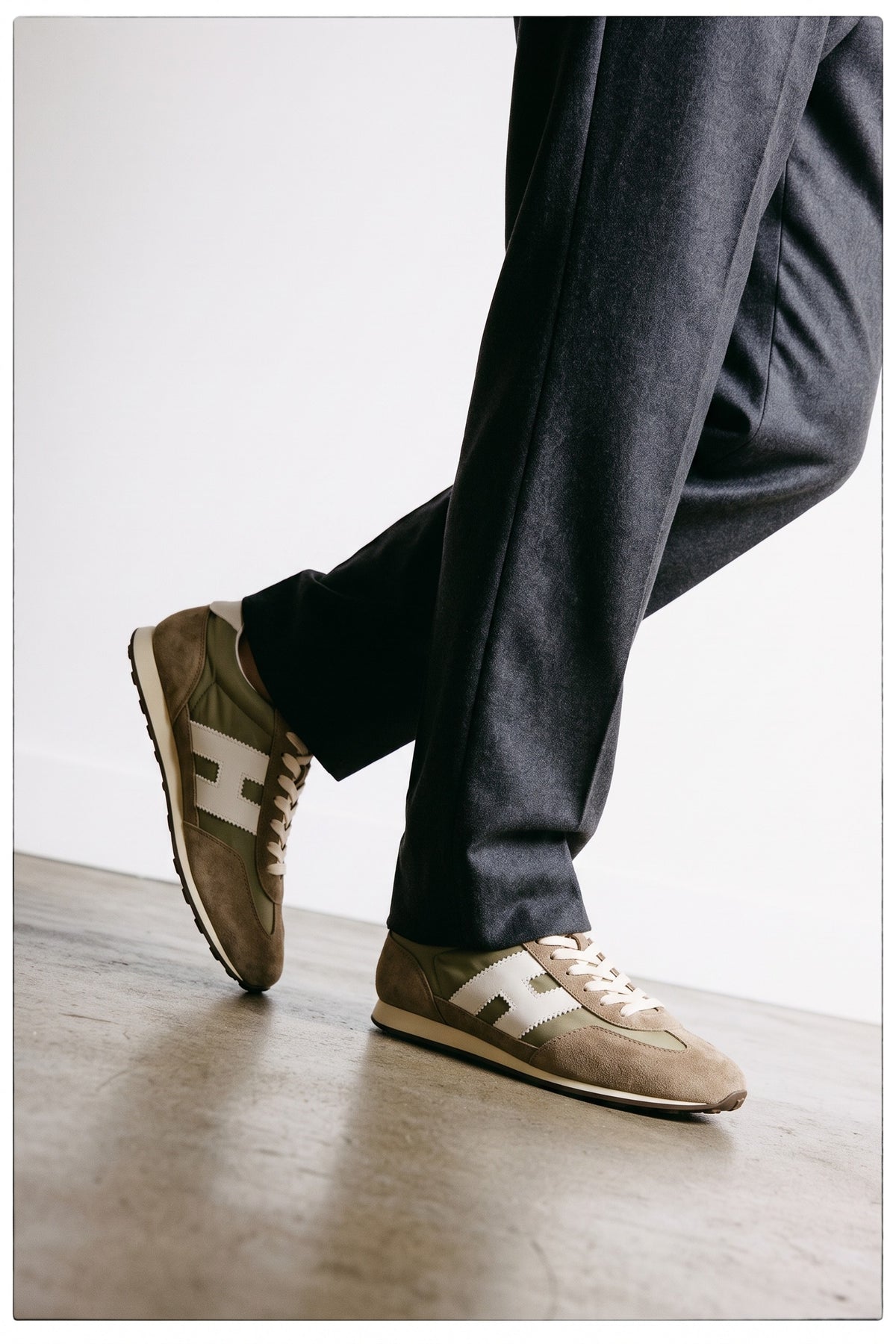 Sneaker Militare/verde Uomo — 1