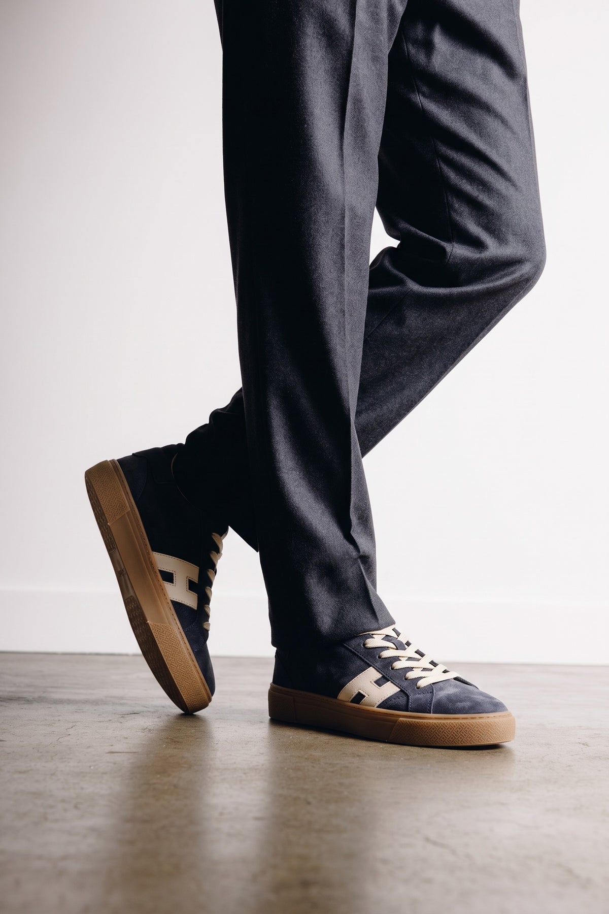 Sneaker Blu/burro Uomo — 2