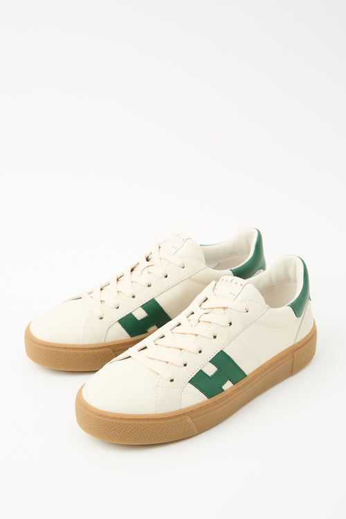 Hogan Sneaker Burro/verde Uomo - 2