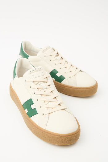 Hogan Sneaker Burro/verde Uomo - 4