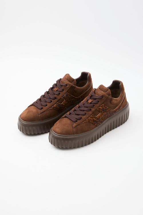 Hogan Sneaker Cioccolato/leo Donna - 2