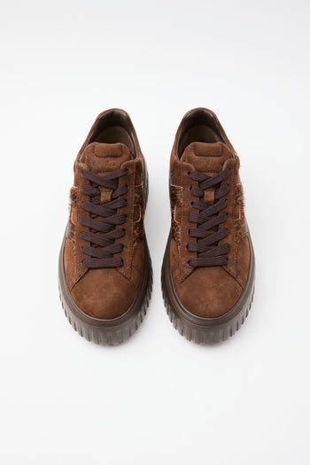 Hogan Sneaker Cioccolato/leo Donna - 3