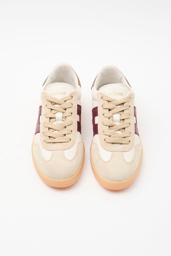 Hogan Sneaker Bordeaux/burro Donna - 3