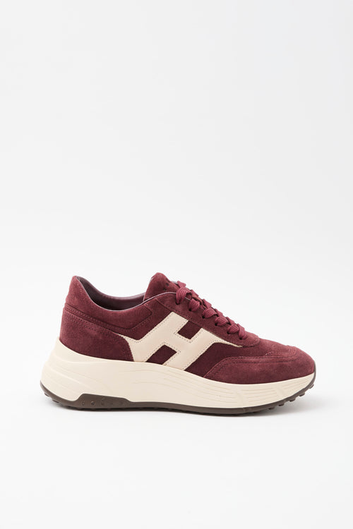 Hogan Sneaker Bordeaux/burro Donna - 1