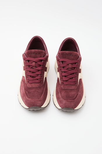 Hogan Sneaker Bordeaux/burro Donna - 3