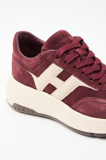 Hogan Sneaker Bordeaux/burro Donna - 5