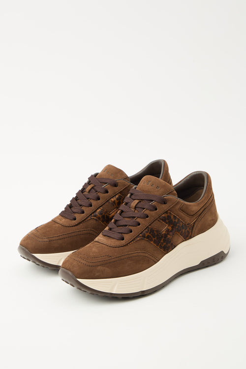 Hogan Sneaker Cioccolato/leo Donna - 2