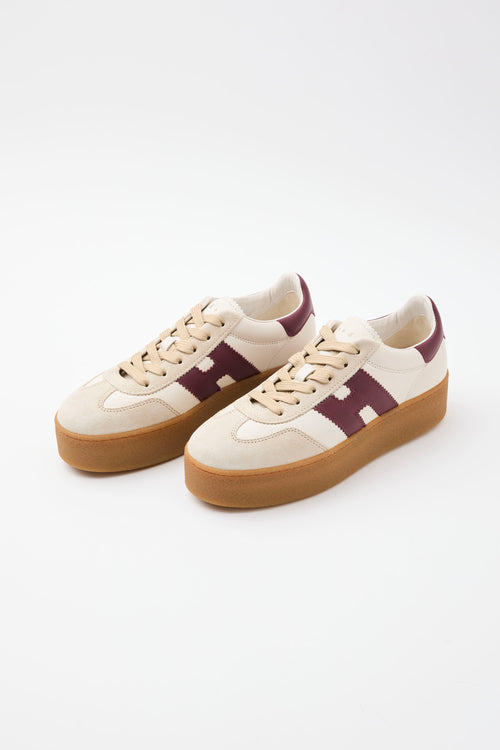 Hogan Sneaker Burro/burgundy Donna - 2