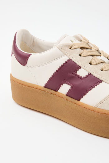 Hogan Sneaker Burro/burgundy Donna - 5