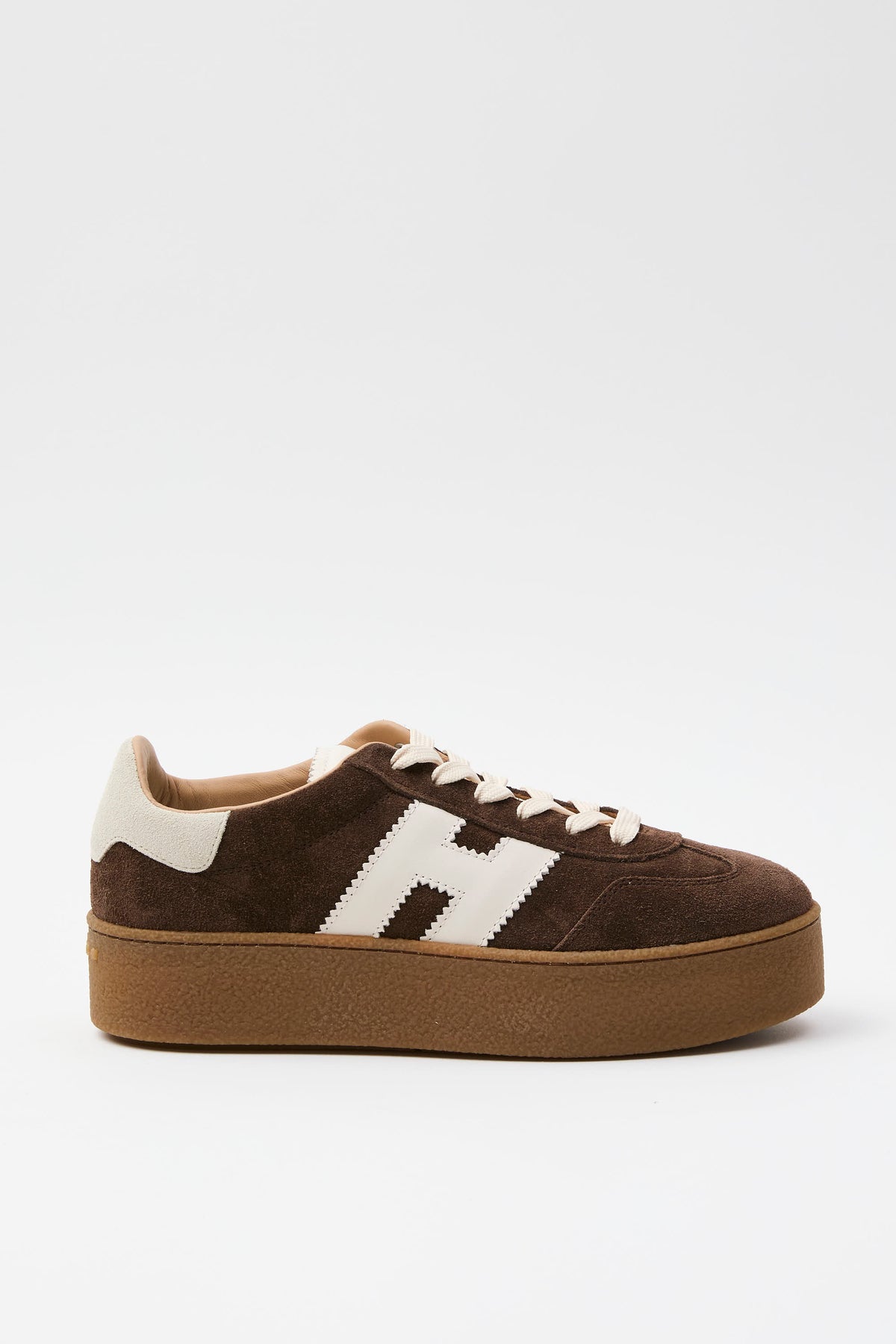 Sneaker Cioccolato/bianco Donna — 1