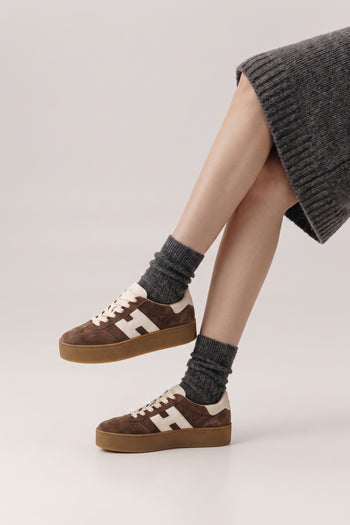 Hogan Sneaker Cioccolato/bianco Donna - 9