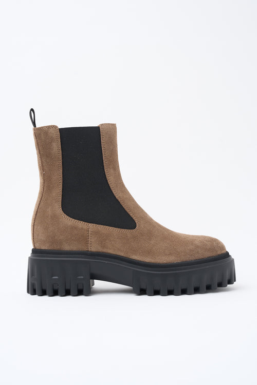 Hogan Stivaletto Castoro Chiaro Donna - 1