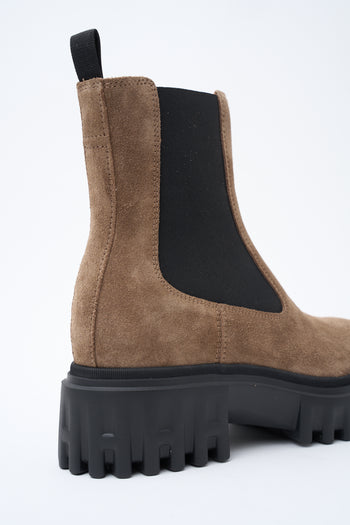 Hogan Stivaletto Castoro Chiaro Donna - 3