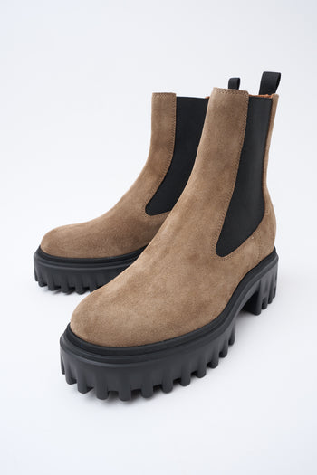 Hogan Stivaletto Castoro Chiaro Donna - 6