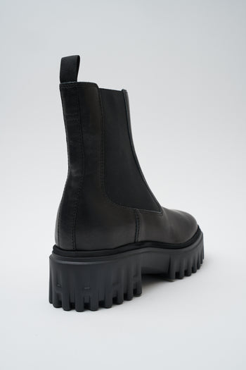 Hogan Stivaletto Nero Donna - 4