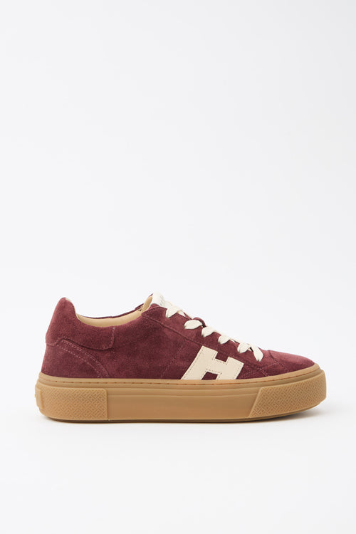 Hogan Sneaker Bordeaux/bianco Donna - 1