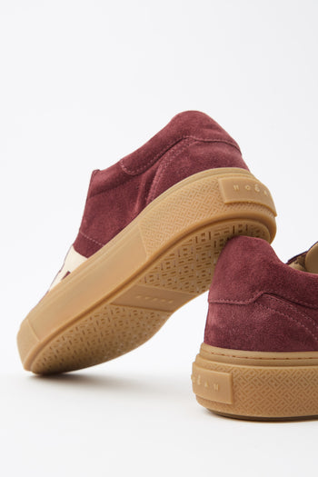 Hogan Sneaker Bordeaux/bianco Donna - 8