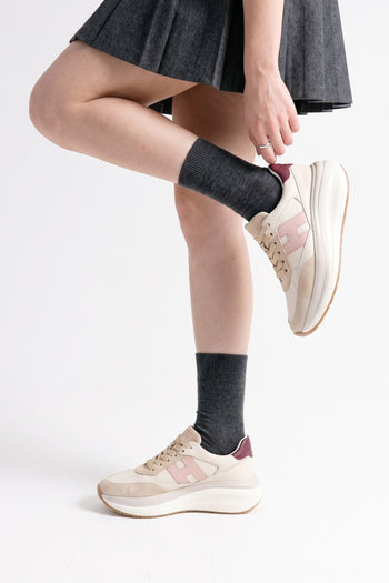 Hogan Sneaker Burro/cipria Donna - 8