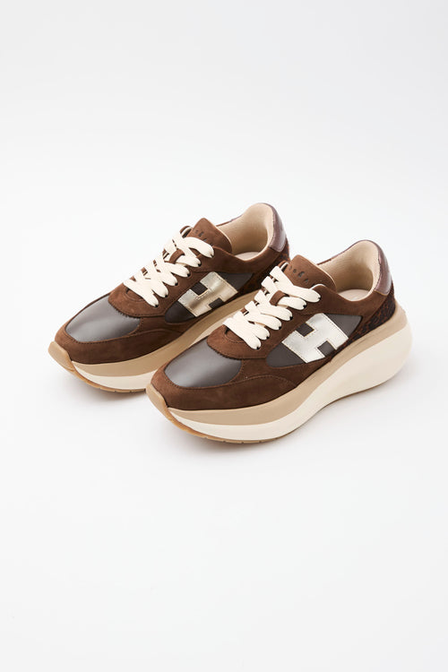 Hogan Sneaker Cioccolato/argento Donna - 2