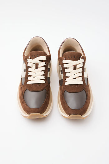 Hogan Sneaker Cioccolato/argento Donna - 3