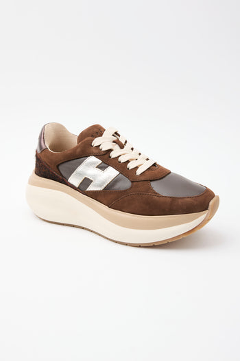 Hogan Sneaker Cioccolato/argento Donna - 4