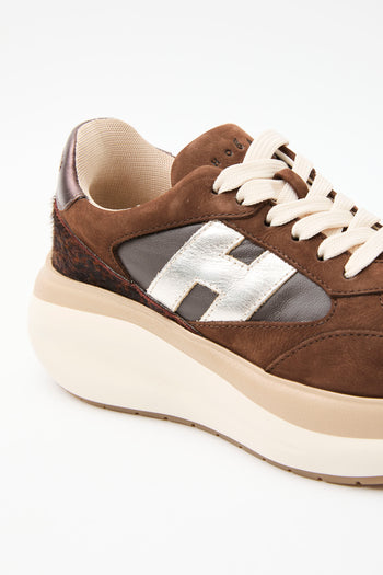 Hogan Sneaker Cioccolato/argento Donna - 5
