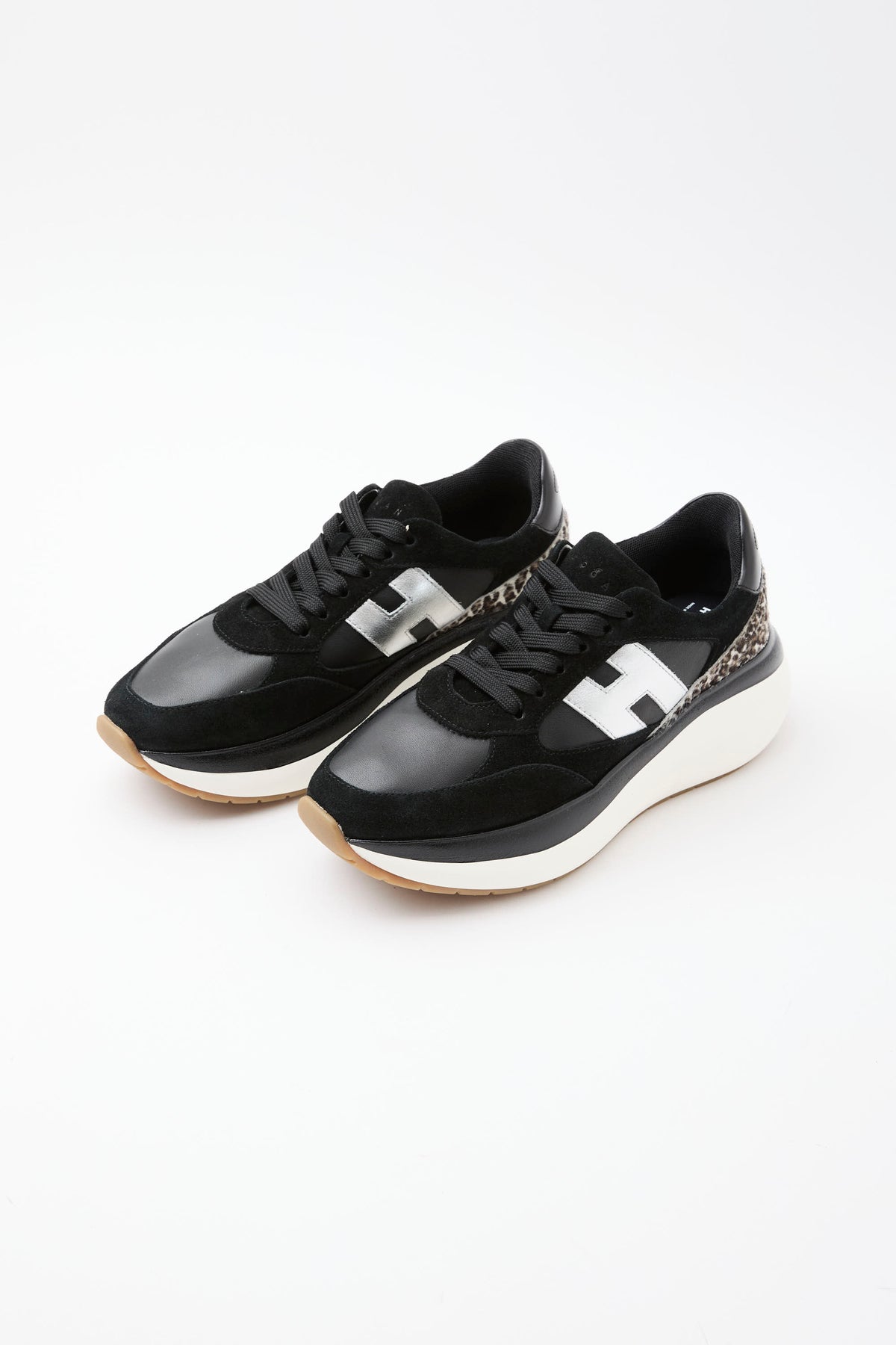 Sneaker Nero/argento Donna — 3
