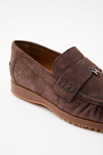 Hogan Mocassino Chocolate Brown Donna - 6