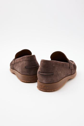 Hogan Mocassino Chocolate Brown Donna - 7