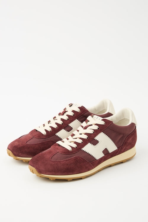 Hogan Sneaker Bordeaux Donna - 2