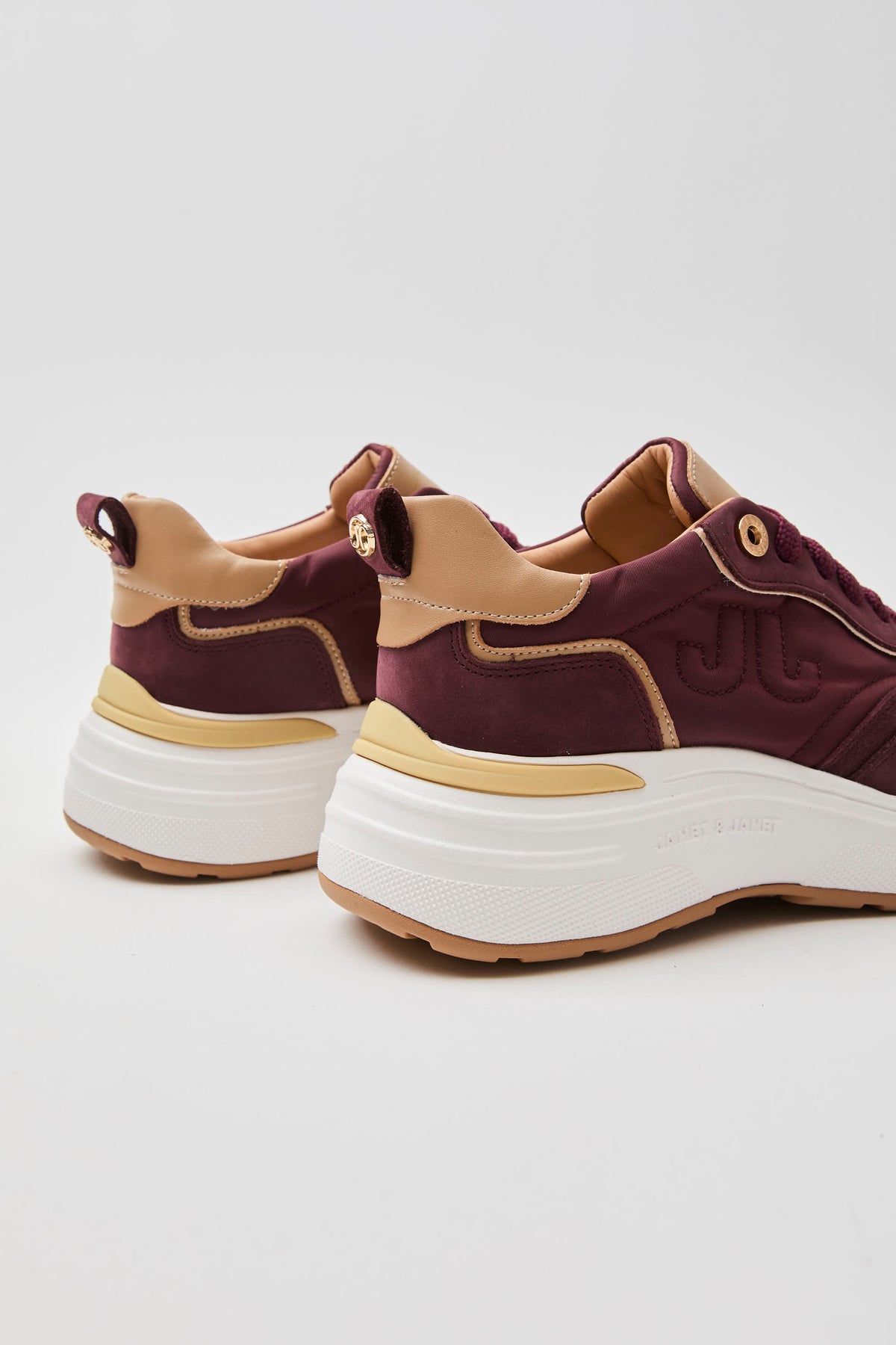 Sneaker Wine/nocciola Donna — 6