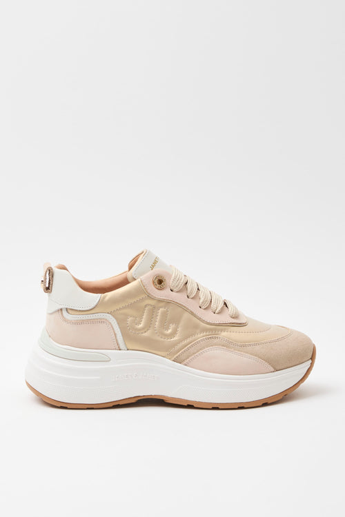 Janet & Janet Sneaker Beige Donna - 1