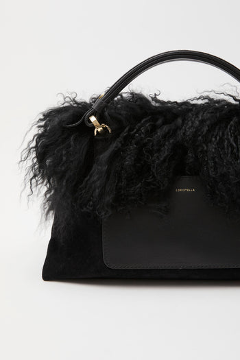 Loristella X Tre Emme Borsa Nero Donna - 5