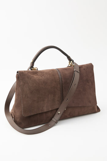 Loristella X Tre Emme Borsa Cioccolato Donna - 6