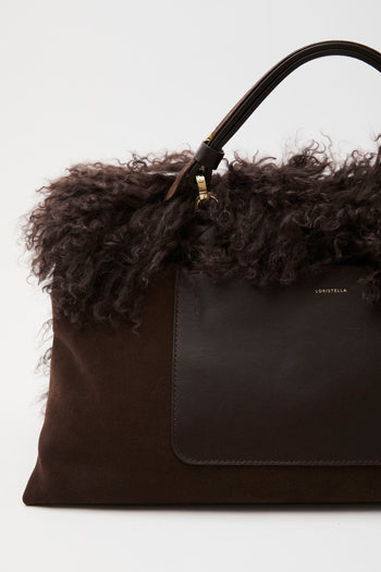 Loristella X Tre Emme Borsa Marrone Donna - 5