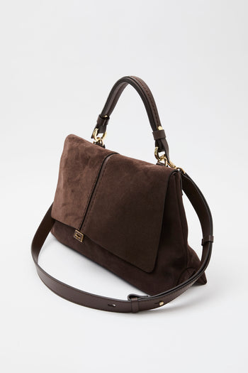 Loristella X Tre Emme Borsa Cioccolato Donna - 5