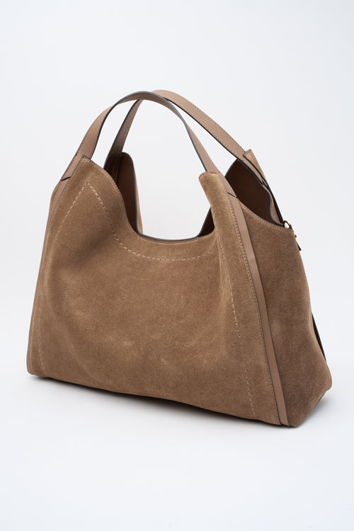 Loristella X Tre Emme Borsa Taupe Donna - 2