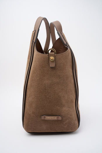 Loristella X Tre Emme Borsa Taupe Donna - 3